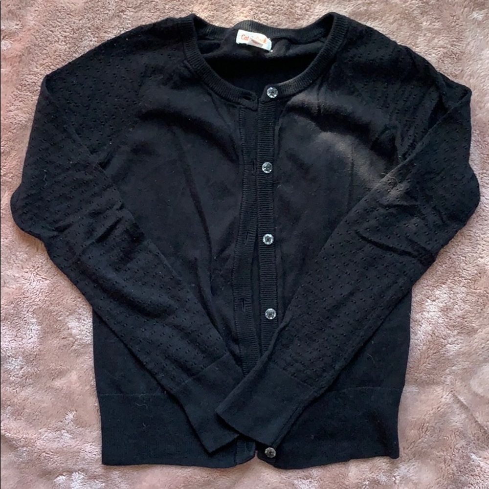 Cute black cardigan